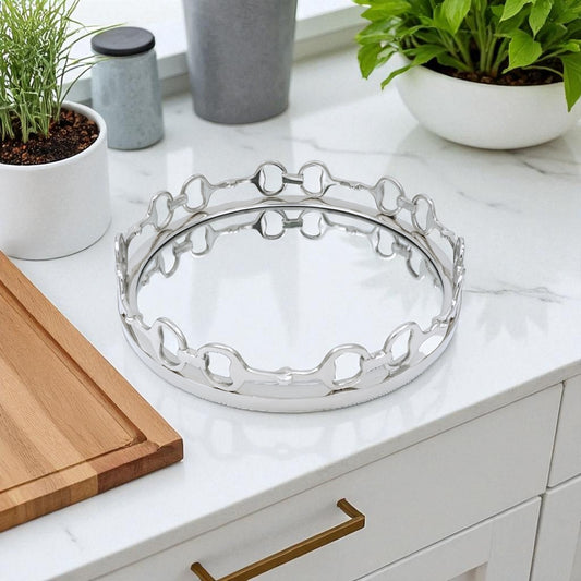 Horse Bit Tray 21" Round