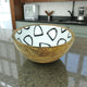 Horse Stirrup Bowl Acrylic Finish Round 6"