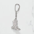 Cowboy Horse Boot Keyring