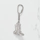 Cowboy Horse Boot Keyring