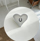 Horse Shoe Bowl Acrylic Finish Heart Shape 8"
