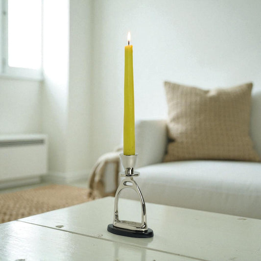 Horse Stirrup Candle Stand 6"