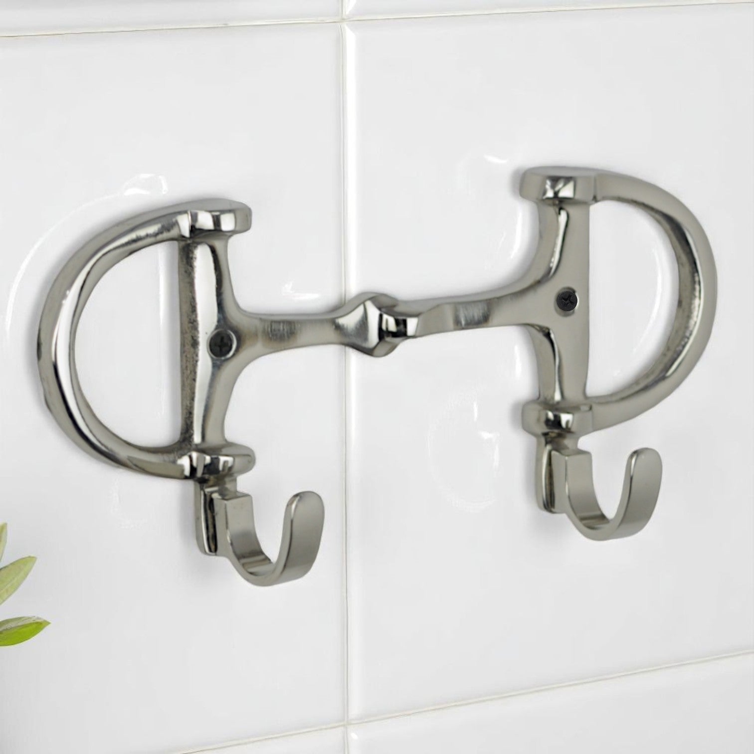 Horse Bit Wall Hook 9"