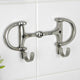 Horse Bit Wall Hook 9"