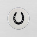 Horse Shoe Coaster Acrylic Finish 3.5"
