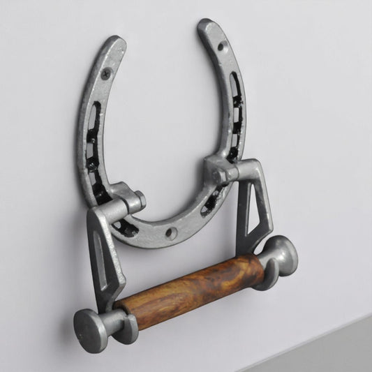 Horse Shoe Paper Roll Holder