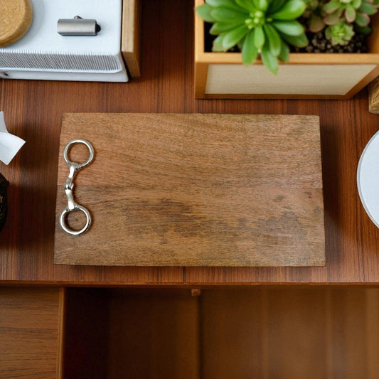 Horse Bit Chopping Board Rectangular 14"