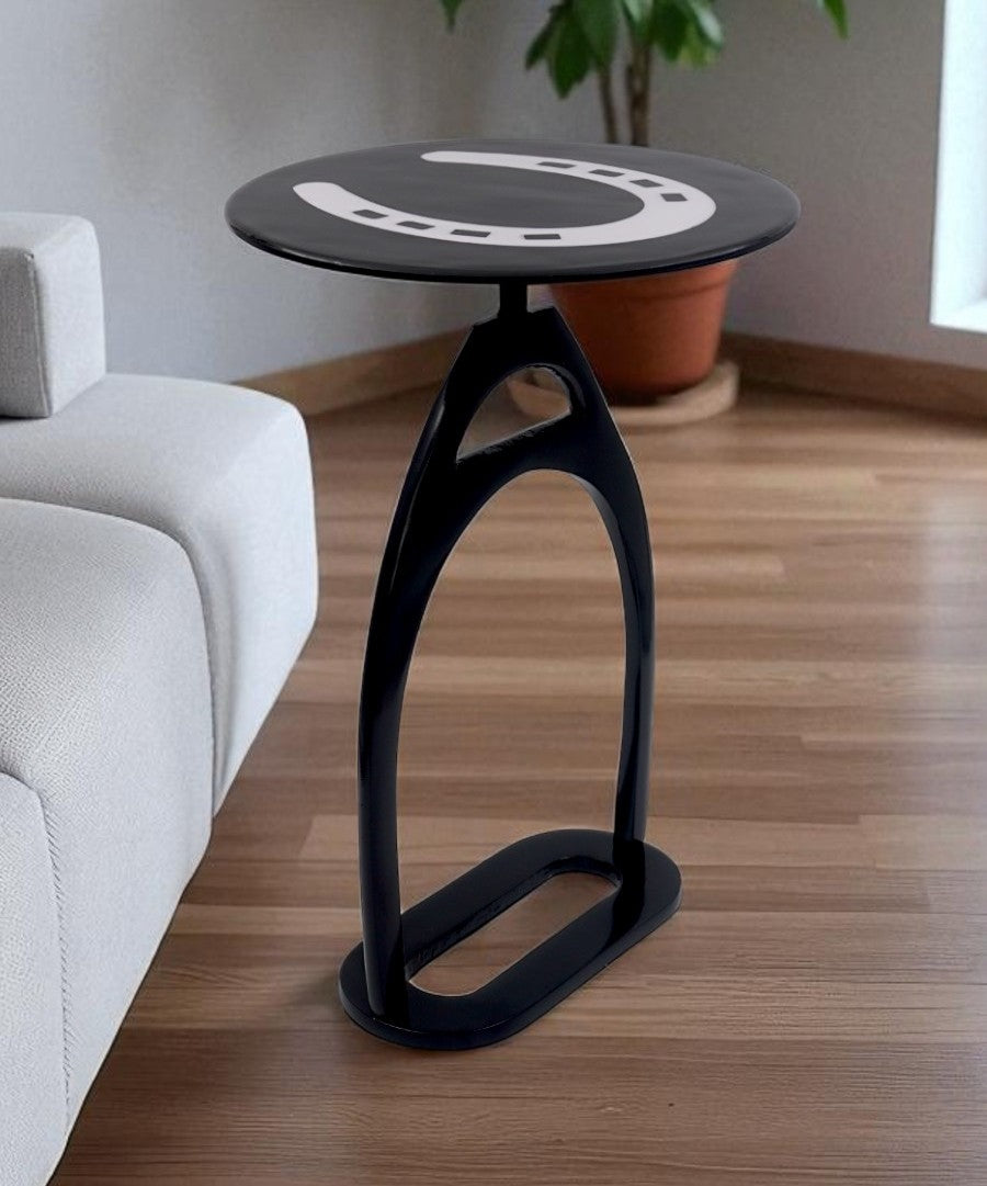 Horse Shoe Stirrup Coffee Table