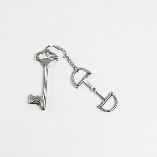 Horse D-Bit Keyring