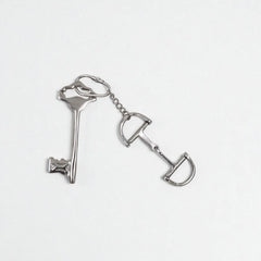 Horse D-Bit Keyring