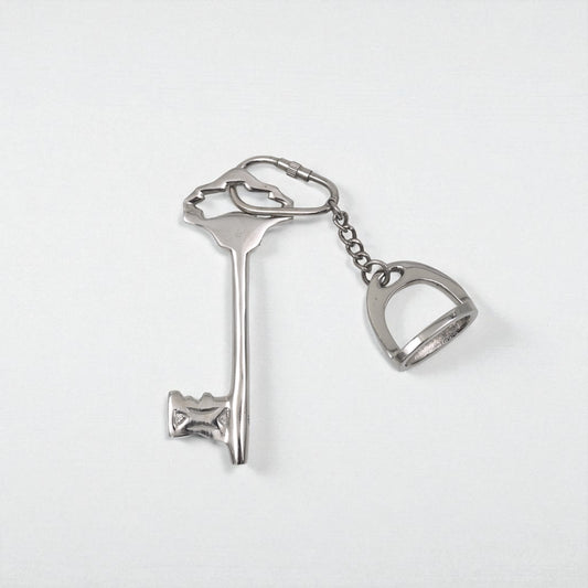 Horse Stirrup Keyring