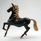 Horse Figure Black Gold