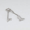 Cowboy Horse Boot Keyring