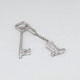 Cowboy Horse Boot Keyring
