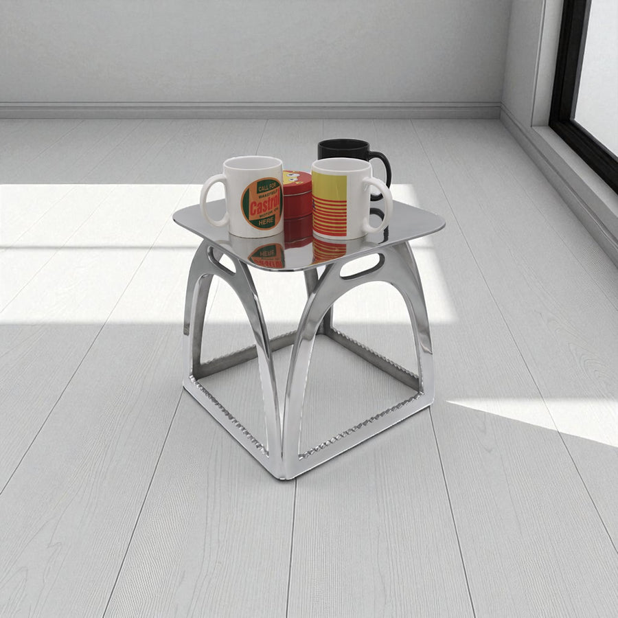 Horse Stirrup Stool Side Table