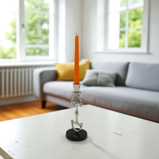 Horse Bit Candle Stand 10"