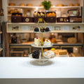 Horse Shoe Cake Stand 3-Tier Oval