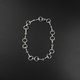 Horse Bit Bracelet - Silver Plated Brass Chain Link Equestrian Bracelet | 7.5 Inch Total Length with Extension