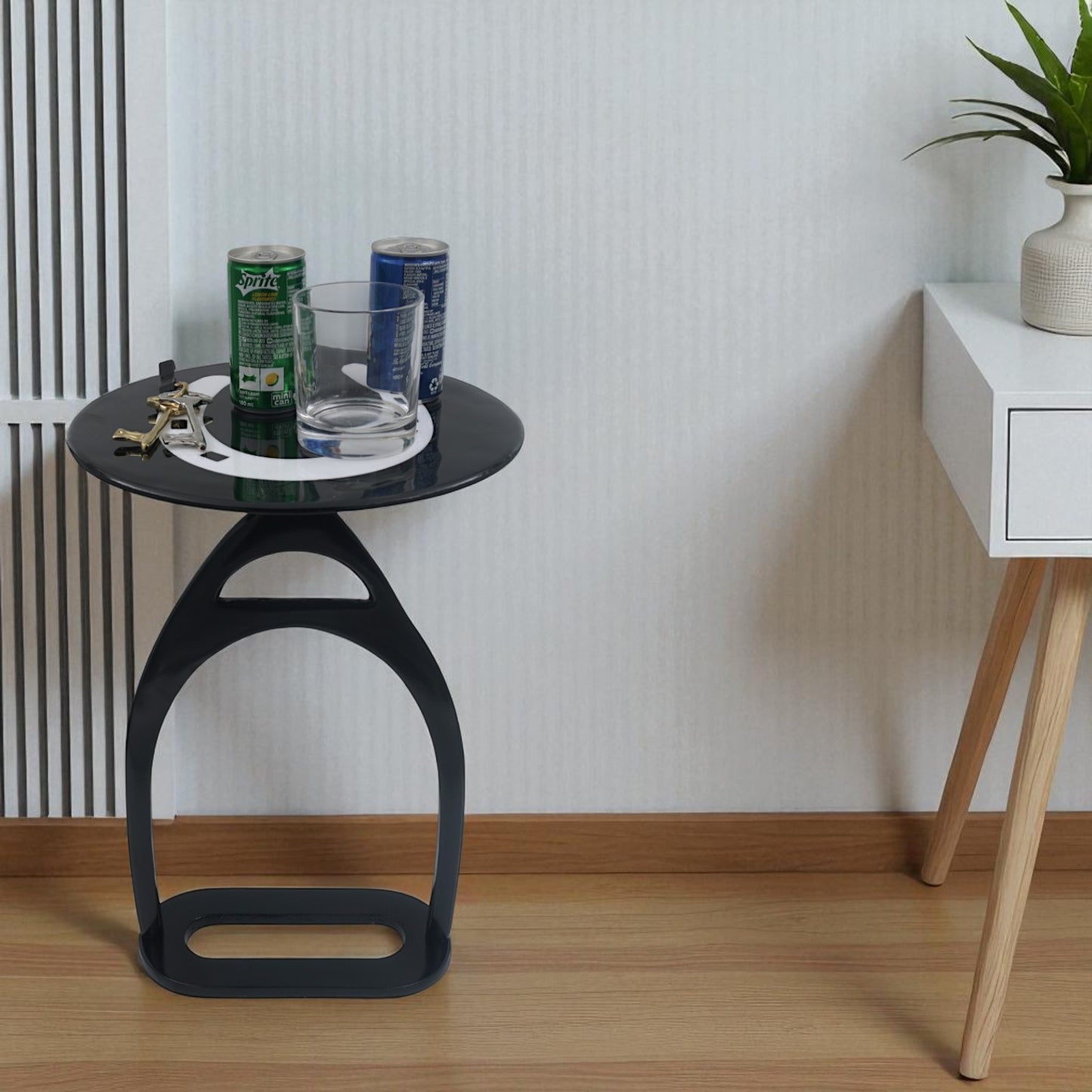Horse Shoe Stirrup Coffee Table