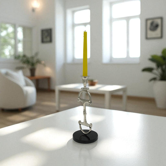Horse Bit Candle Stand 12.5"