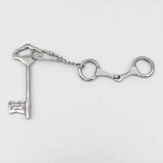 Horse Bit Keyring