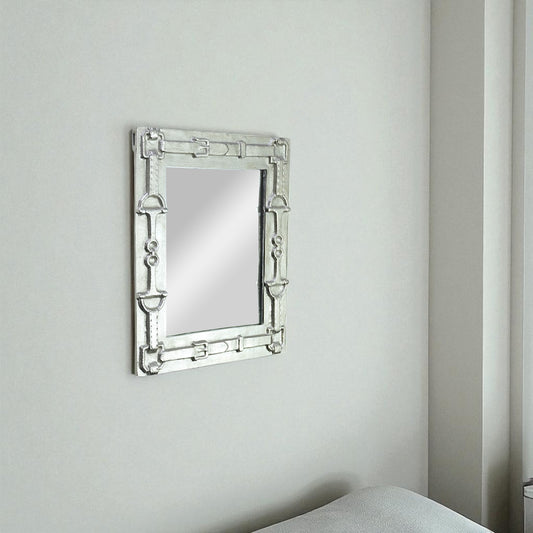 Horse Bit Belt Wall Mirror 10"