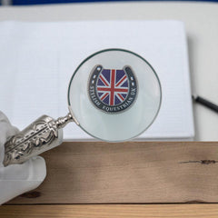 Horse Boot Spirs Magnifying Glass