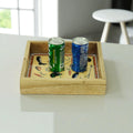 Equestrian Tray Acrylic Finish Square 10"