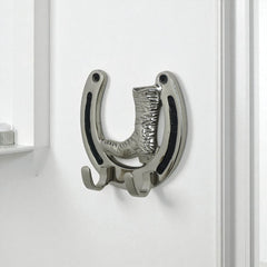 Horse Shoe Boot Wall Hook - 2 Hooks