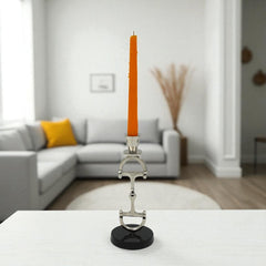 Horse Bit Candle Stand 10"