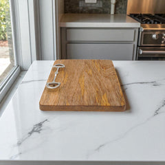 Horse Bit Chopping Board Square 8"