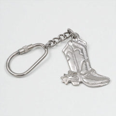 Cowboy Horse Boot Keyring