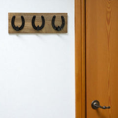 Horse Shoe Wall Hook - 3 Hooks