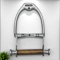 Horse Stirrup Paper Roll Holder