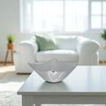 Horse Stirrup Bowl Acrylic Finish 4-Corner Square 7.5"