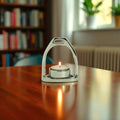 Horse Stirrup Candle T Light 4"