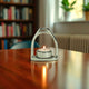 Horse Stirrup Candle T Light 4"
