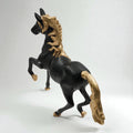 Horse Figure Black Gold