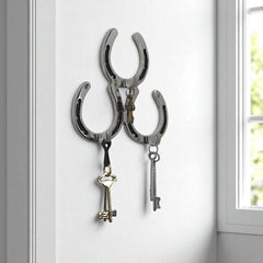 Horse Shoe Wall Hook - 3 Hooks