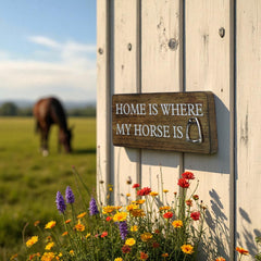 Home is where my Horse is Plaque