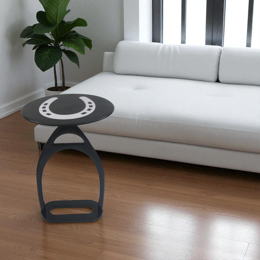 Horse Shoe Stirrup Coffee Table