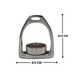 Horse Stirrup Candle T Light 4"