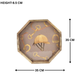 Equestrian Tray Acrylic Finish Octagonal 14"