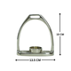 Horse Stirrup Candle T Light 6"