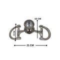 Horse Bit Candle Stand 8"