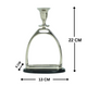 Horse Stirrup Candle Stand 9"