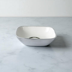 Horse Stirrup Bowl Acrylic Finish Square 4.5"