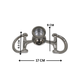 Horse Bit Candle Stand 6.5"