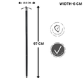 Horse Bit Walking Stick 3 Fold