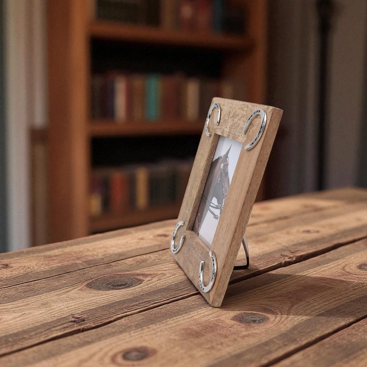 Horse Shoe Photo Frame